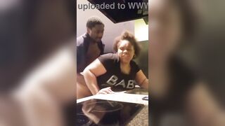 big beautiful woman DIDN'T WANT TO CLEAN UP THE KITCHEN SO I PUNISHED HER