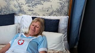 White Hawt Nasty Older UK Lesbo Nurse's Bettie Hayward & Carol Cassidy star in White Sexy Lesbo Nurses (Free Shortened Edit)