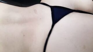 Colombian slutty gets in fours to clean and I screw her