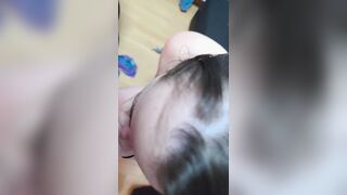 I love to blow and spit