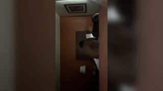 Bored Teenage black angel with locs disrobes in nature's garb preparing to masturbate