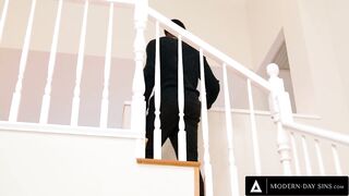 MODERN-DAY SINS - Concupiscent Wife Teases Spouse With Bestie