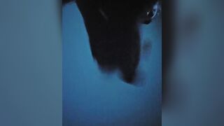 Str8 POV solo butt and teabag viewing. POV facial jizz flow