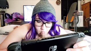 Free use bitch likes keeping a ramrod warm in her throat playing episode games.