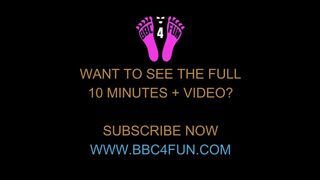 Ally Watches Daybed Reverse Footjob Pov1