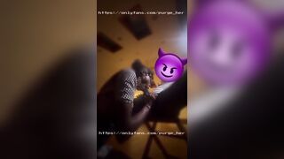 Wonderful Blow job in an Air Bnb