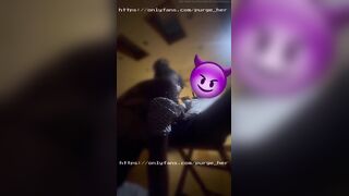 Wonderful Blow job in an Air Bnb