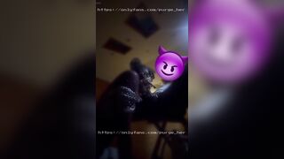 Wonderful Blow job in an Air Bnb