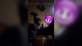 Wonderful Blow job in an Air Bnb