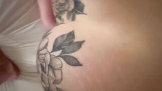 Tuvimos sexo en vivo y le hago un creampie con chilena de arsmate(xxx español porn )