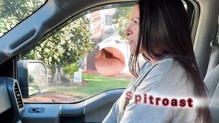 Maria May gets her 1st spitroast