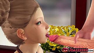 Experience Amy in Camel Toe Fetish Pants Porn Animation - Biggest Shlong Titfuck Teasing, Frenulum Lick With Tongue & Slavery Throat Screw with Explosive Spunk flow