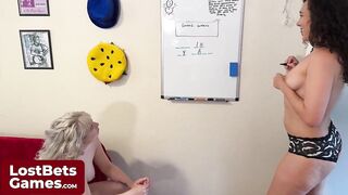 A sultry kingdom of disrobe wordplay with Sinn Sage and Verronica Kirei