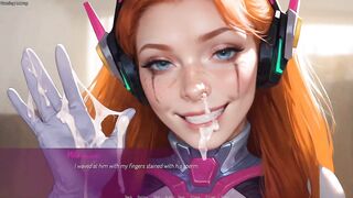 Unsatisfied Wife Giving Oral-job to Her Spouse's Ally 1st Time - CG Comics Animated Porn - Mila Ai