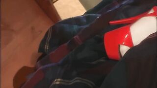 Lesbian babes Kiss and Suck Every Other