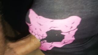 My throat and mouth are banged with a giant dong