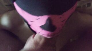 Teen hotty gets the cum this babe likes in her throat