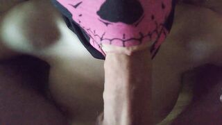 Teen hotty gets the cum this babe likes in her throat