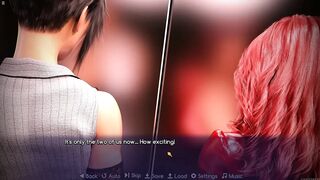 Excited Scarlett Giving Deepthroat Oral-sex To Tranny Selena"s Giant Dong