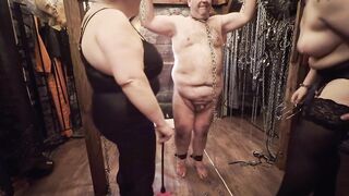 Last part:- Female-dom Satana teaches Headmistress Frankie with BooBoo!