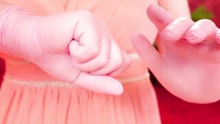 ASMR movie scene: medical gloves hawt sounds, snaps, teasing