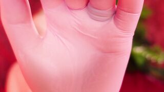ASMR movie scene: medical gloves hawt sounds, snaps, teasing