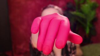 ASMR with medical gloves: I'm your BOSS.