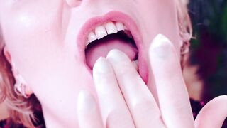 I'm your dentist. I will feel your teeth with my gloves. ASMR.