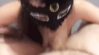 Thai Floozy likes jizz in her throat. สาวไทยดูดของฝรั่งจนน้ำแตกในปาก