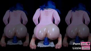 I hope u have a fun the alluring symphony my twat and this GIANT sextoy make during the time that I ride!