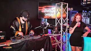 Hawt Lalin girl Screws a BBC at a Club - Andrea Castro & Brandon Cruz