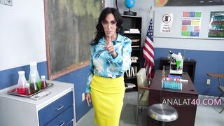 Aged Teacher Blackmailed By Student And Booty Drilled- Abi James, Giovanni Hollywood