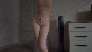 Desperation Pee In Jeans! Panties Wetting