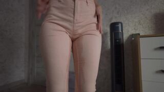 Desperation Pee In Jeans! Panties Wetting