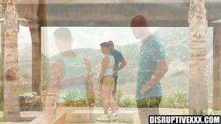 Homo Hunk Makes a Move On Hawt Yoga Instructor