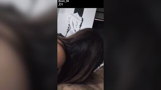 Rich bitch sucking rich jizz