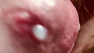 STUD MASTURBATES AND CUM IN DAYBED