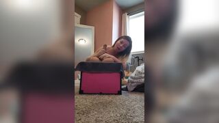 Riding Knob with my Vans on