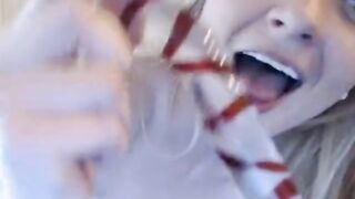 Live Livecam Recording- riding shlong for my 1000+ viewers