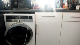 disrobe and wash exposed