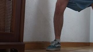 Jugando con mi polla