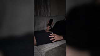 Late night Solo play with fleshlight