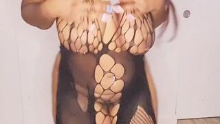 Jadee shows off her Underware and dances