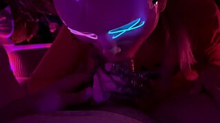 Halloween Oral job Trick or Treat ended well