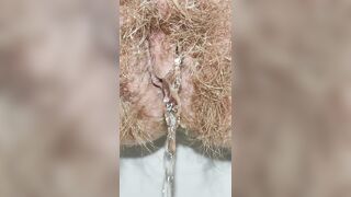 Unshaved Vagina Pissing ???? How to Urinate ???? Close Up ???? Pornhub Shorties