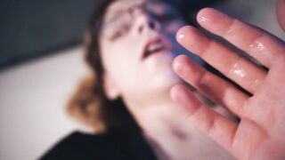 Teen rope bunny gets HUGE jizz flow and creampie - SweetLucie