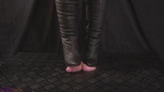 Beginning Boot Season Stomping Your Genitals - Wang Balls Crush Trample, Shoejob, CBT, Trampling
