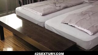 This home visit by the sexy internal designer Leya Desantis turned into an inward anal exploration with Renato's jock