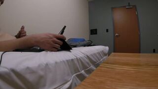 Wanking in the fire station bunk room