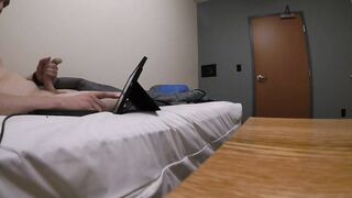 Wanking in the fire station bunk room